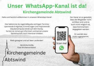 Einladung Whatsapp-Kanal